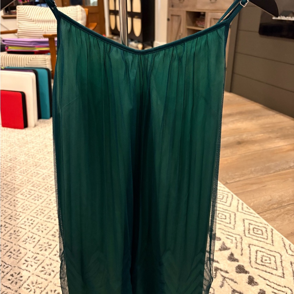 Fossil Green Dress